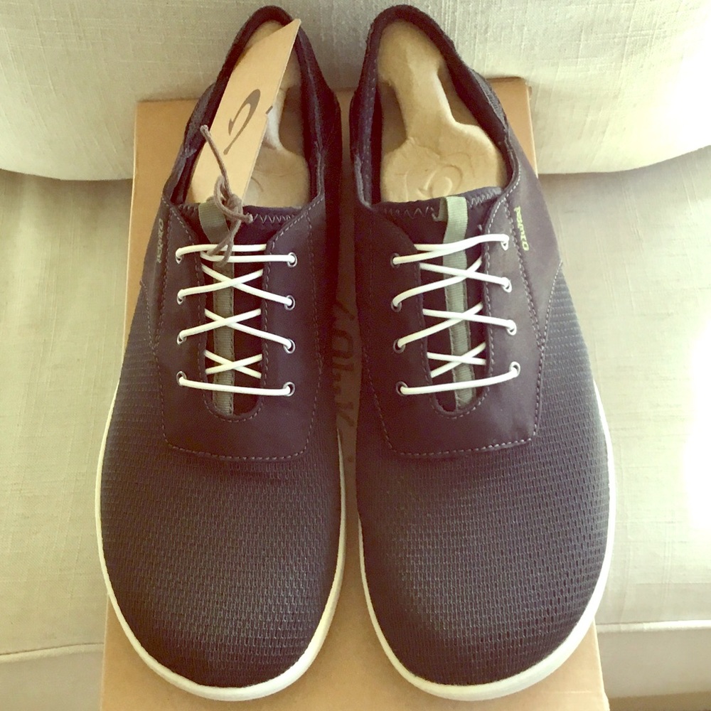 NEW IN BOX OluKai Collapsible Heel No Tie Shoes